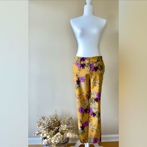 JL Jules & Leopold Spring Floral Trousers (with stretchy give ☺️) Size M
